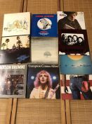 Eleven Vinyl LP's to include Jackson Brown, Bob Dylan, Crosby, Stills, Nash And Young ‎– So Far etc