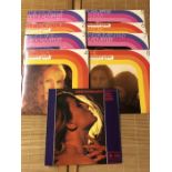 Nine Vinyl LP's by James Last & Bert Kaempfert