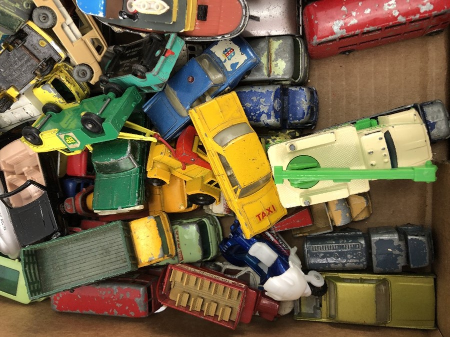 Collection of tin plate toys including Matchbox and Lesney all unboxed and play worn - Image 2 of 10