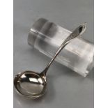 Hallmarked Silver ladle for Sheffield 1898 by Atkin Bros