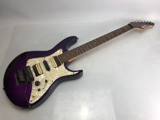 Electric Guitar: Aria Pro II Viper Series Guitar in purple