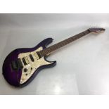 Electric Guitar: Aria Pro II Viper Series Guitar in purple