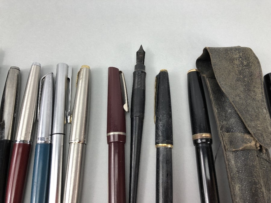 Collection of various fountain pens several with gold nibs - Image 4 of 8