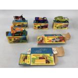 Collection of 4 Matchbox vehicles in original boxes to include ROLA-MATICS 47 & 67, HONDARORA 18 &