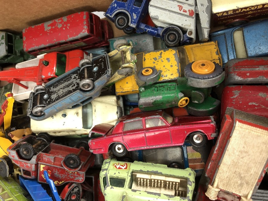 Collection of tin plate toys including Matchbox and Lesney all unboxed and play worn - Image 10 of 10