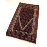 Baluchi rug approx 151cm x 92cm