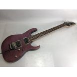 Electric Guitar: IBANEZ RG320FM Guitar with flamed Maple top