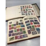 Collection of stamps, UK and Foreign, in two albums