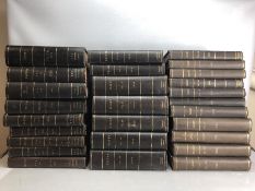 AERONAUTICAL INTEREST: Collection of 27 cloth-bound volumes of 'Flight - Aircraft Engineer and