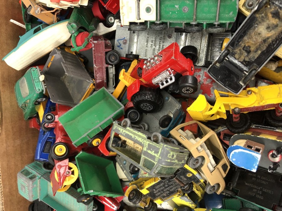 Collection of tin plate toys including Matchbox and Lesney all unboxed and play worn - Image 4 of 10