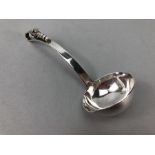 Ornate Silver Hallmarked Ladle marked Sterling 925 approx. 60g &15cm