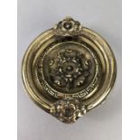 Large size Brass door knocker with the classic English Rose design