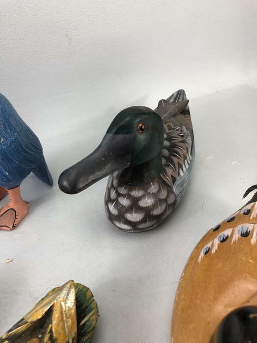 Collection of six decorative wooden ducks - Image 4 of 6