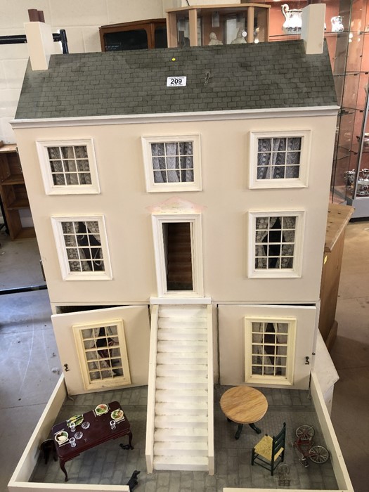 Dolls house with furniture / contents, approx 85cm in height - Image 2 of 3