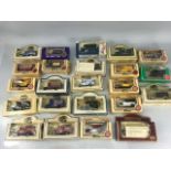 Collection of boxed Lledo diecast model vehicles, many from the 'Days Gone' range, approx 23