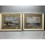 THOMAS SIDNEY (19TH/20TH CENTURY): Pair of Watercolours both signed both 35 x 25cm. Entitled "The