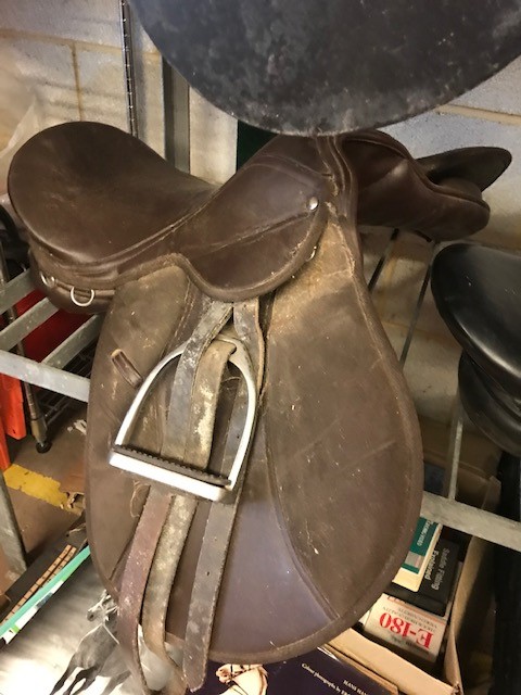 Equestrian/ Horse Interest: The complete contents of a Horse tack room to include: Five various - Image 8 of 13