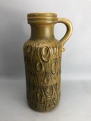 Large West German Vase (approx 46cm) pattern 488-45 Scheurich Koralle