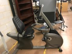 Recumbent exercise bike by Vision Fitness