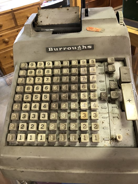 Burroughs counting machine (A/F) - Image 2 of 5