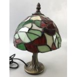 Tiffany Style Table lamp approx 30cm tall