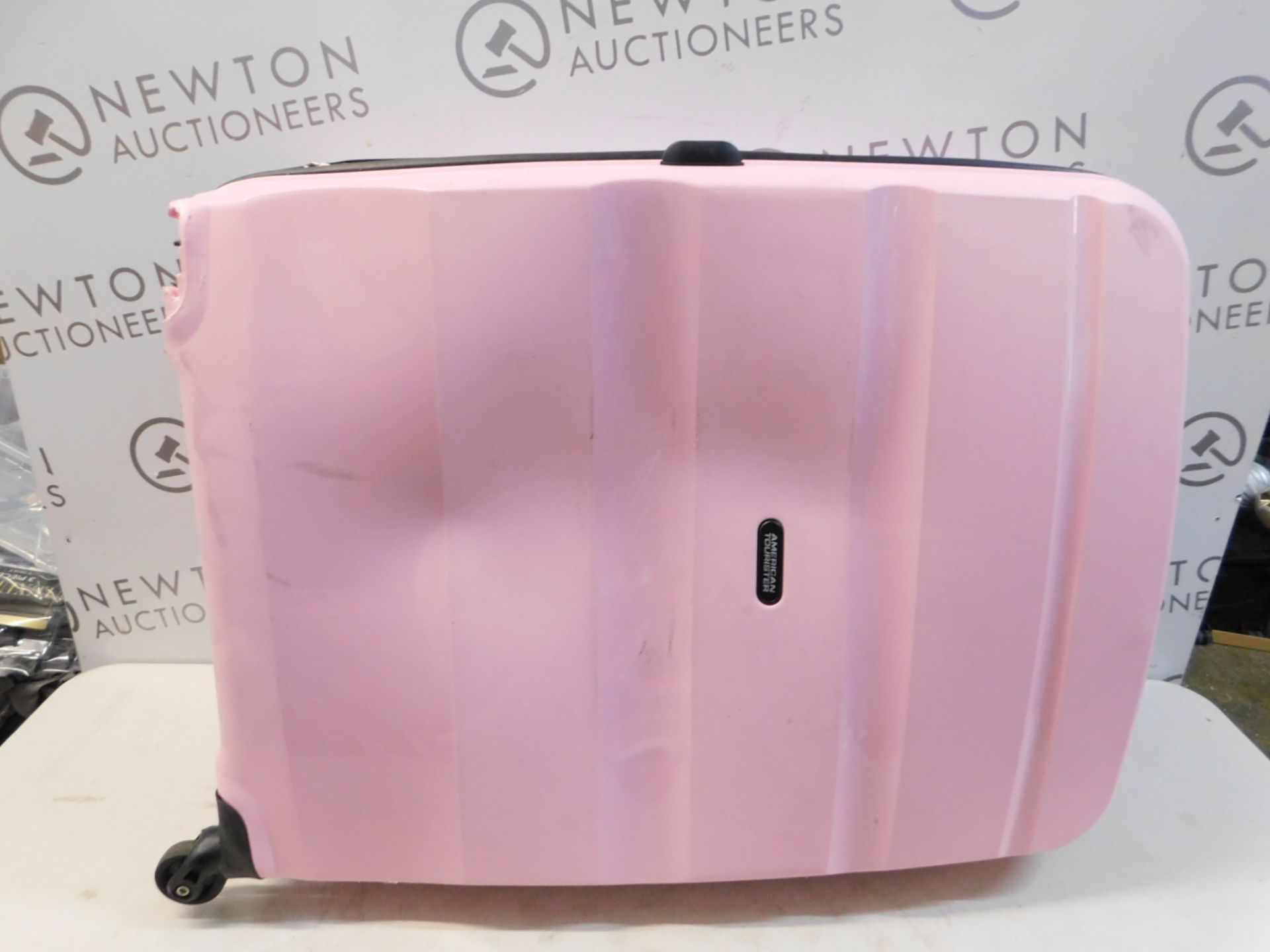1 AMERICAN TOURISTER BON AIR COTTON CANDY PINK COMBI-LOCK HARDSIDE PROTECTION LUGGAGE CASE RRP Â£