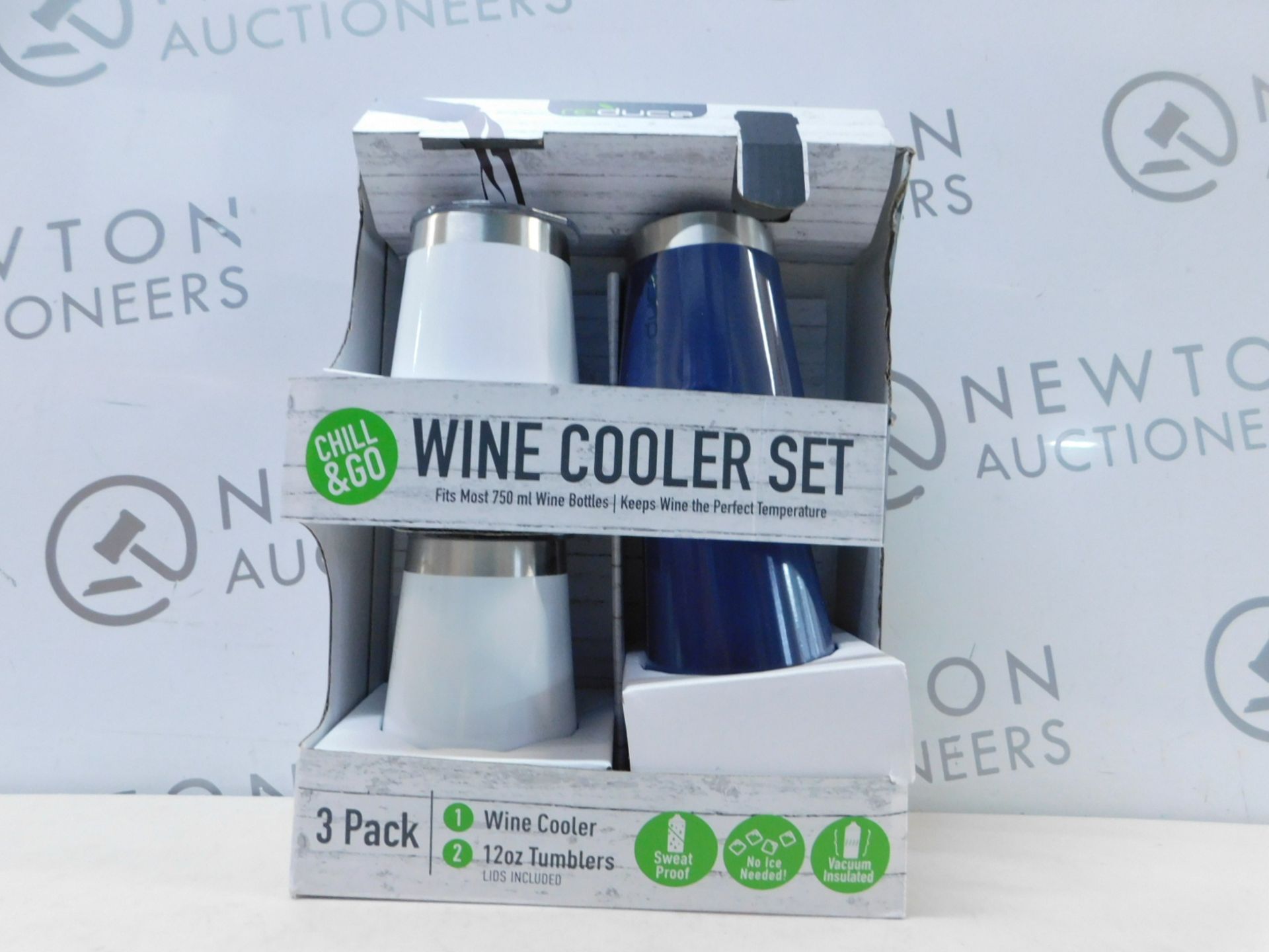 1 BOXED REDUCE 4 PIECE STEMLESS TUMBLER SET RRP Â£29.99