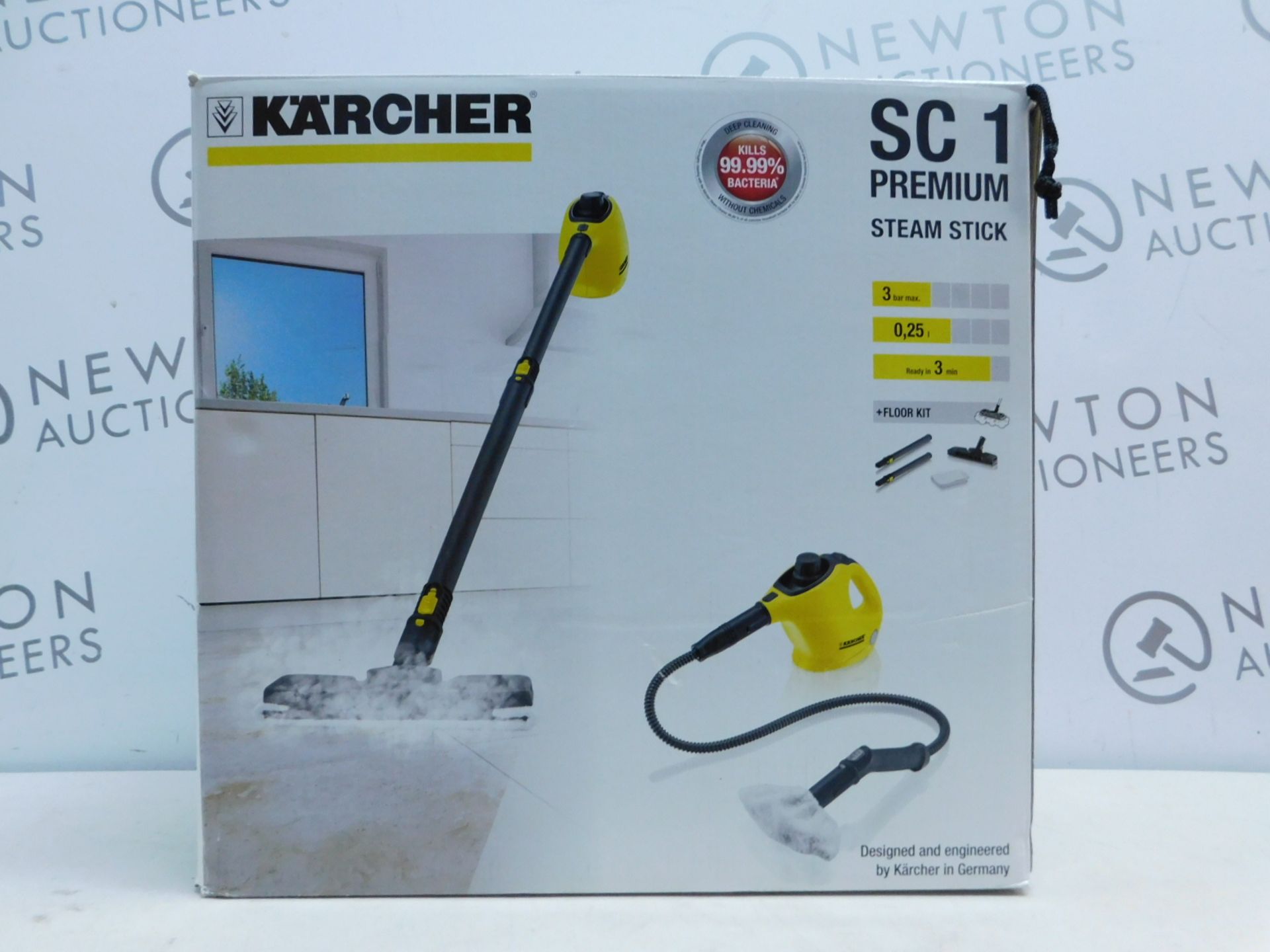 1 BOXED KARCHER SC1 PREMIUM STEAM CLEANER RRP Â£129.99