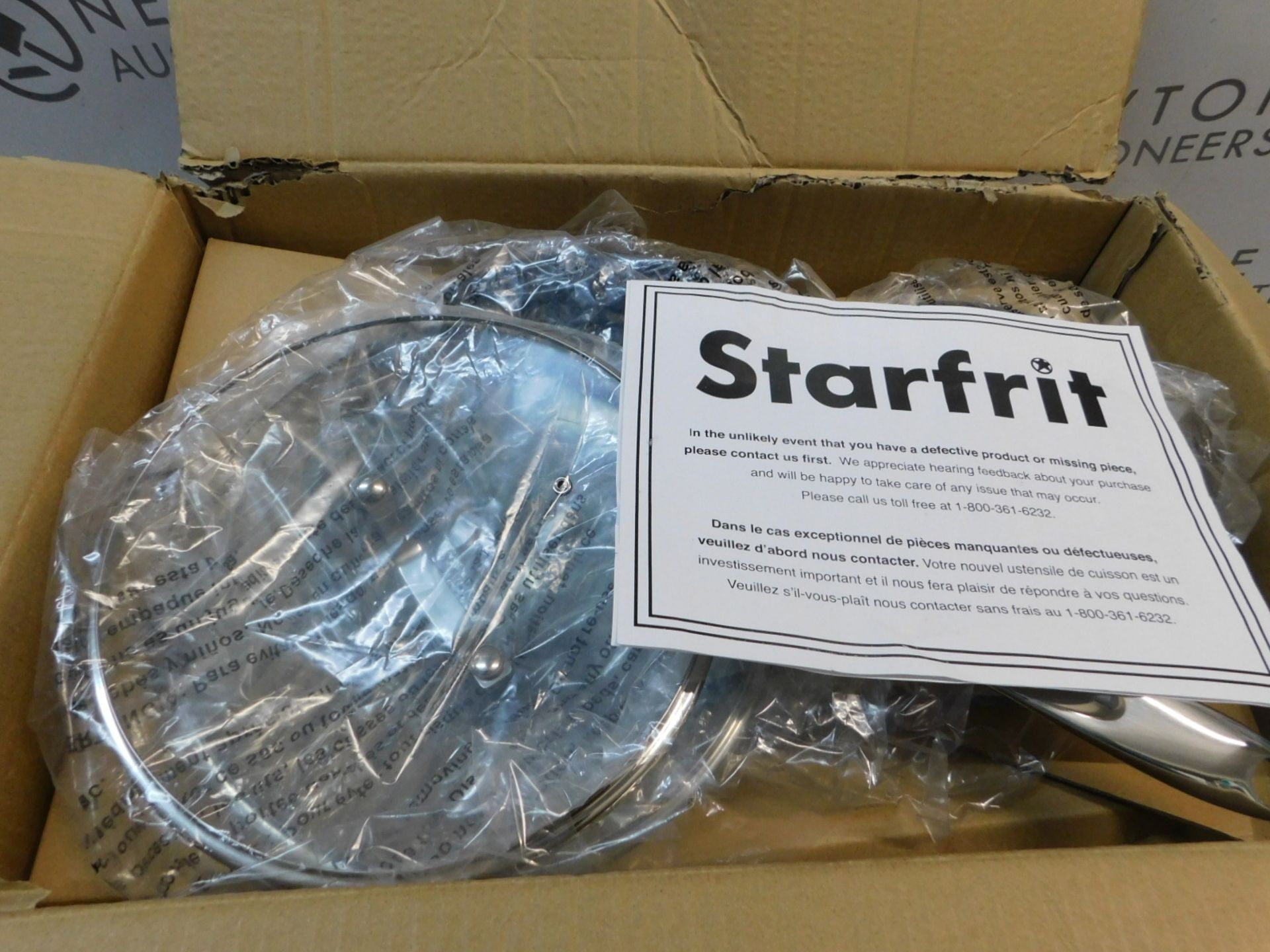 1 STARFRIT THE ROCK 10 PIECE COOKWARE PAN SET RRP Â£149.99 (LIKE NEW CONDITION)