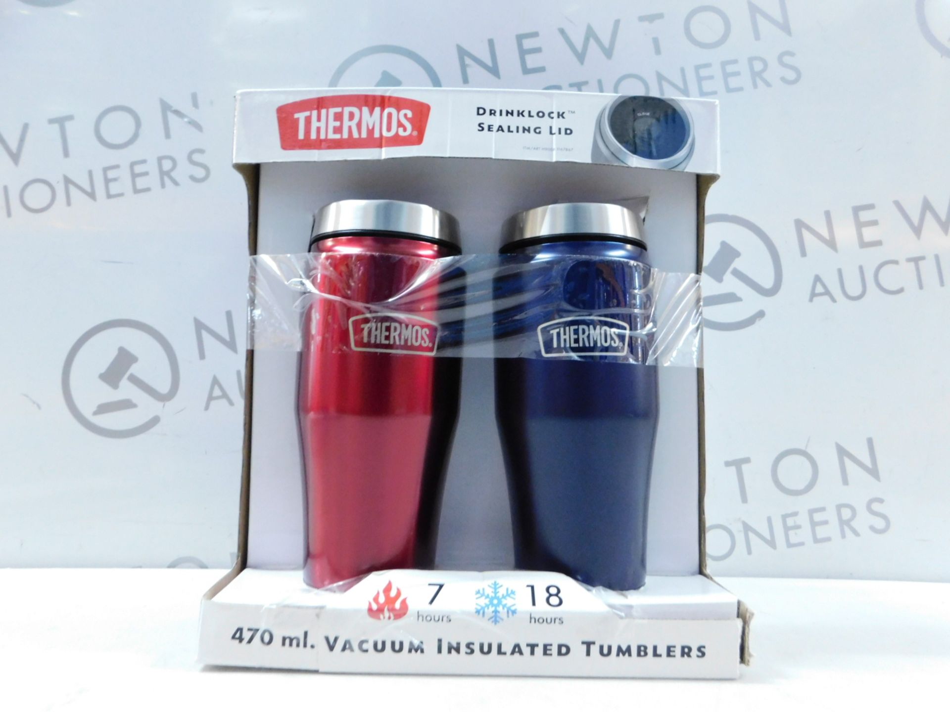 1 BOXED 2PK THERMOS 16OZ TUMBLERS RRP Â£44.99