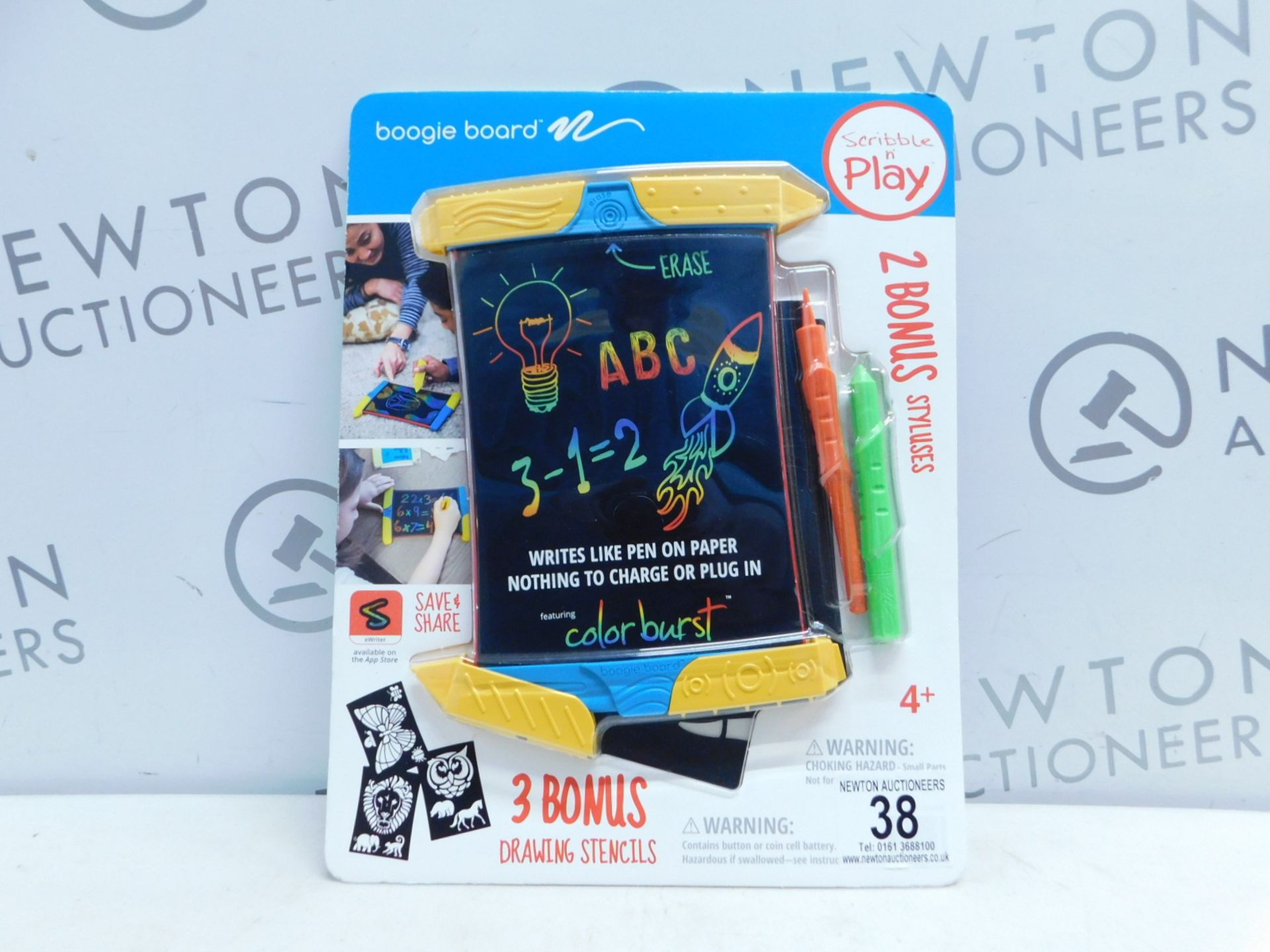 1 BRAND NEW PACK OF BOOGIE BOARD SCRIBBLE N' PLAY LCD COLOUR WRITING TABLET RRP Â£49.99