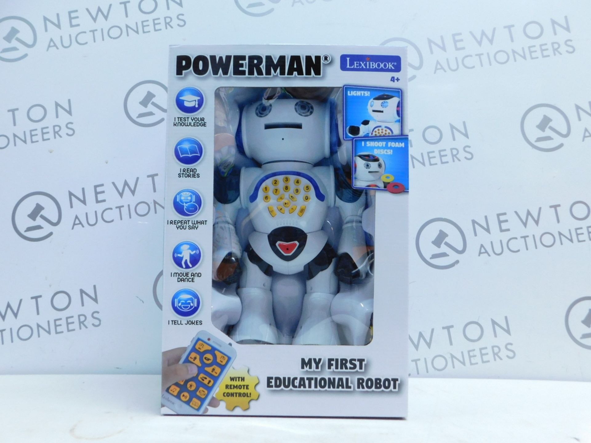 1 BOXED LEXIBOOK POWERMAN EDUCATIONAL REMOTE CONTROL TOY ROBOT RRP Â£49.99