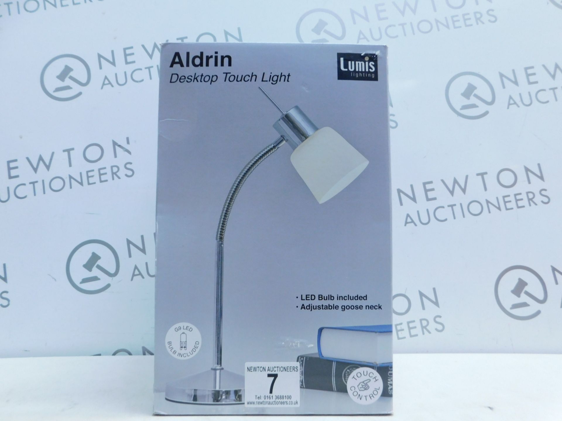 1 BOXED LUMIS LIGHTING ALDRIN DESKTOP TOUCH LIGHT RRP Â£29.99