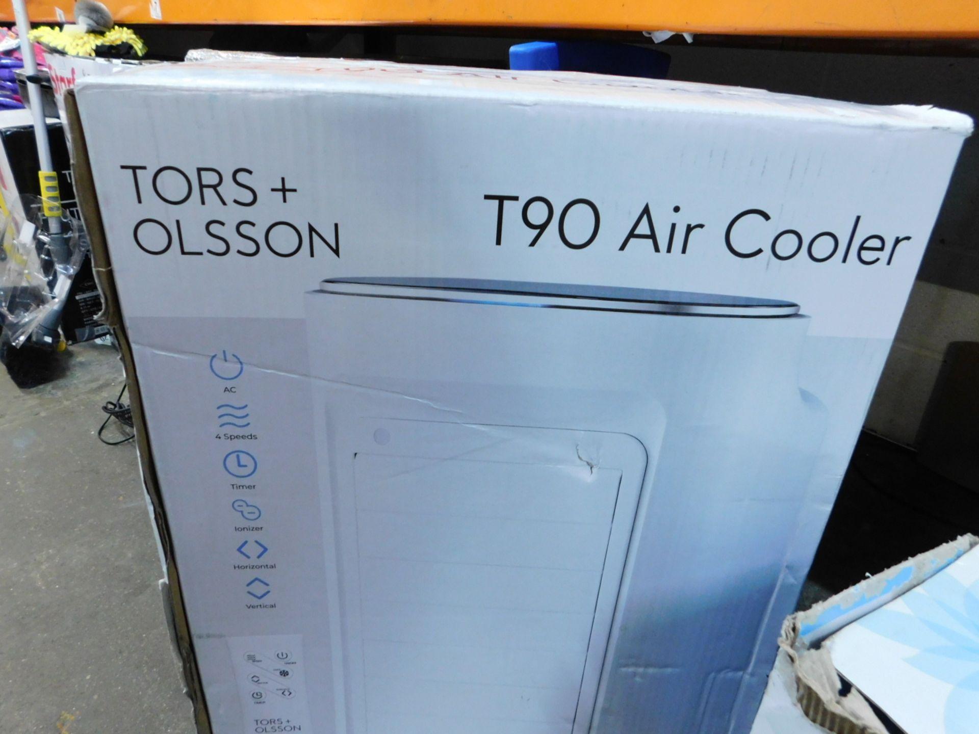 1 BOXED TORS + OLSSON T90 AIR COOLER RRP Â£149.99