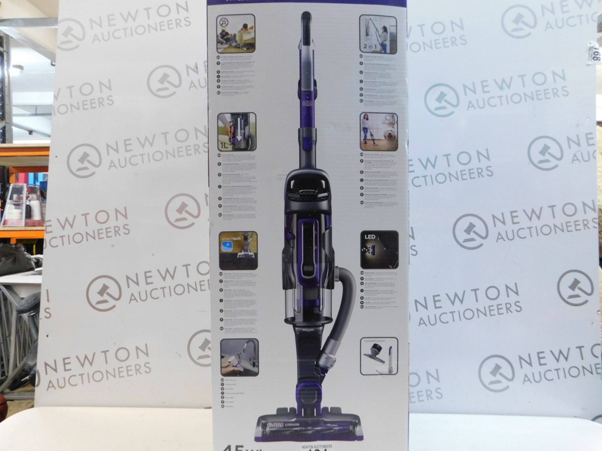 1 BOXED BLACK & DECKER MULTIPOWER 2-IN-1 PET CORDLESS VACUUM CLEANER RRP Â£149.99