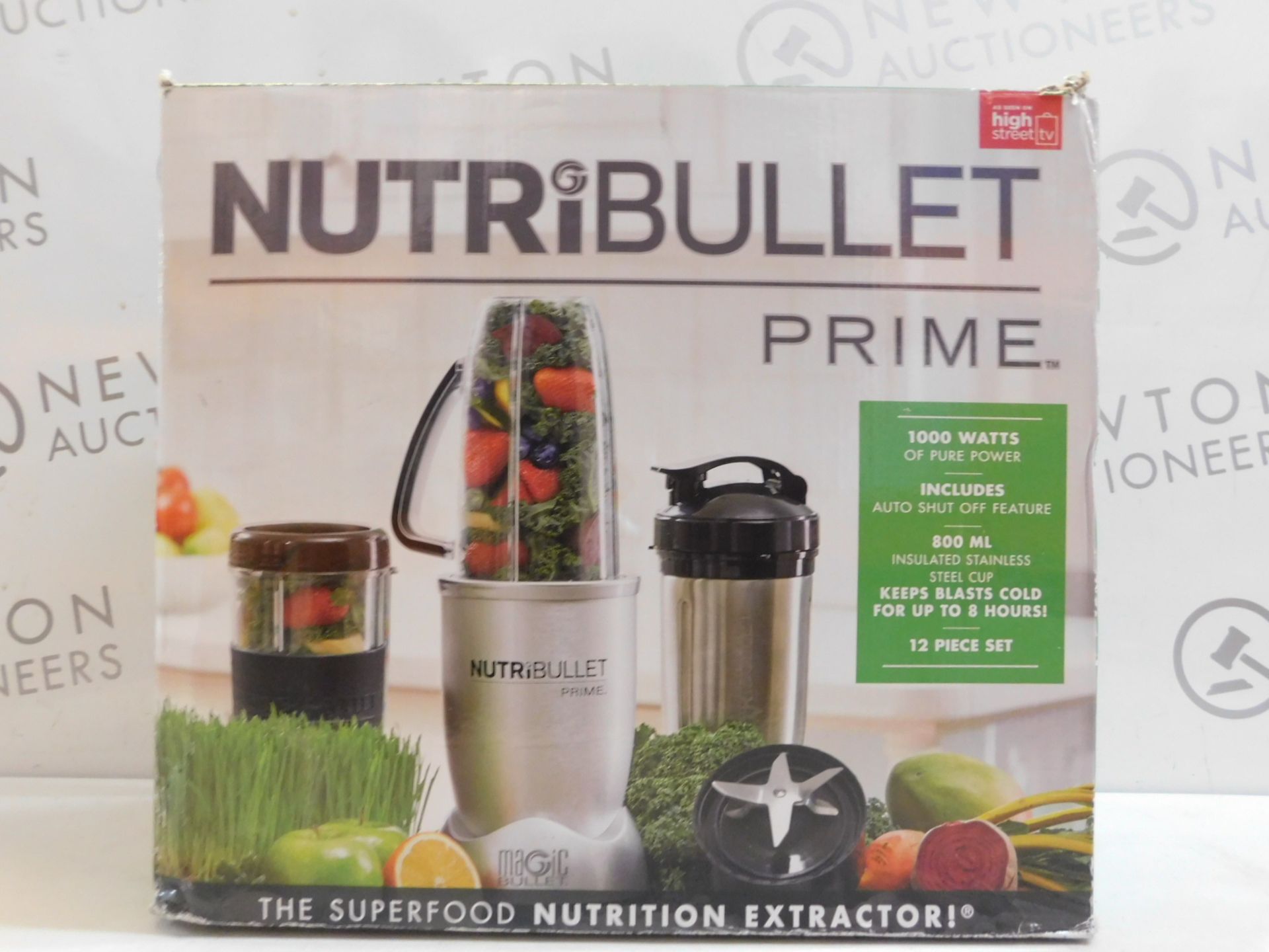 1 BOXED MAGIC BULLET NUTRIBULLET PRIME BLENDER/ MIXER WITH ACCESSORIES RRP Â£129.99