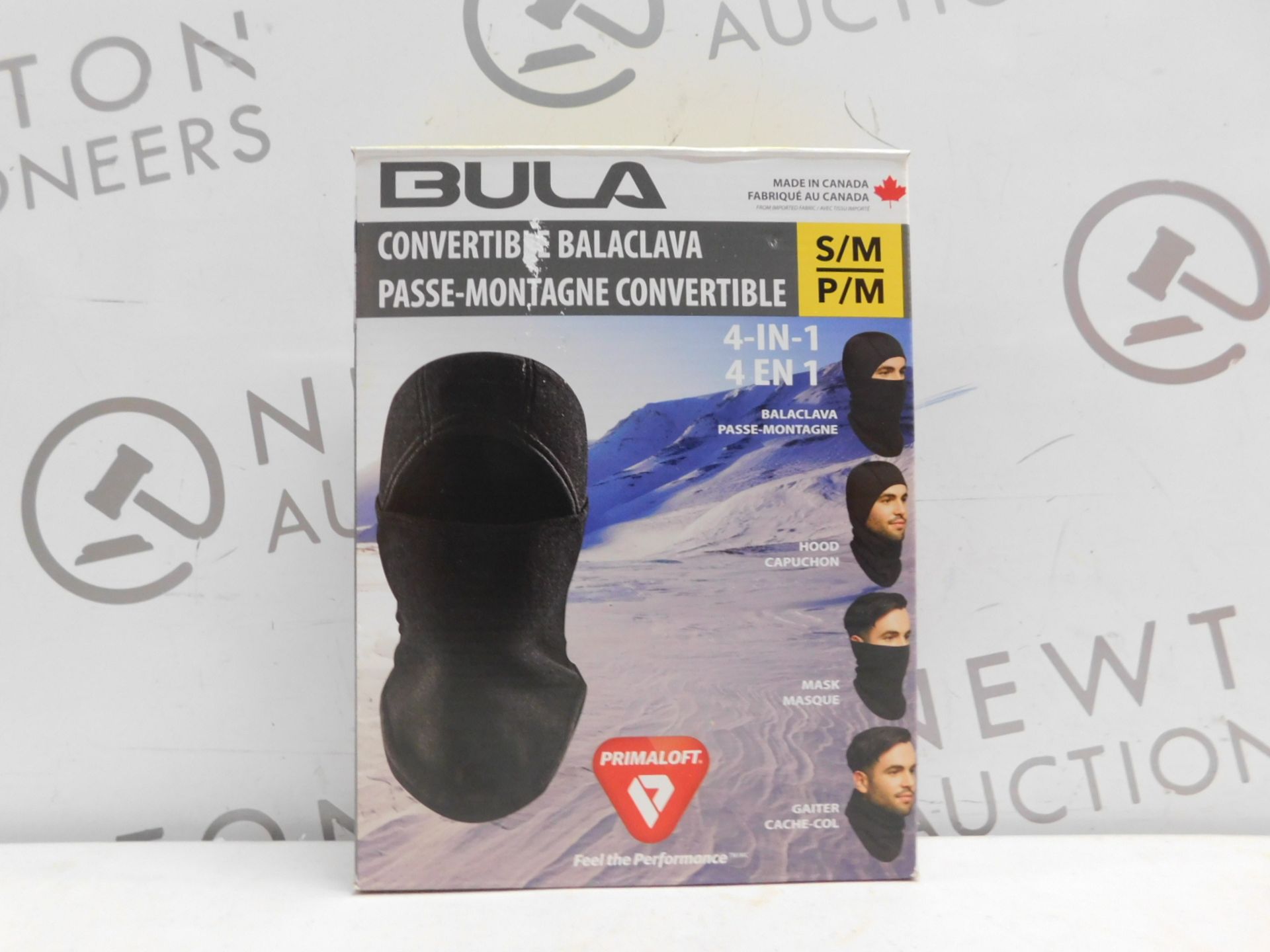 1 BOXED BULA CONVERTIBLE BALACLAVA SIZE S RRP Â£19.99