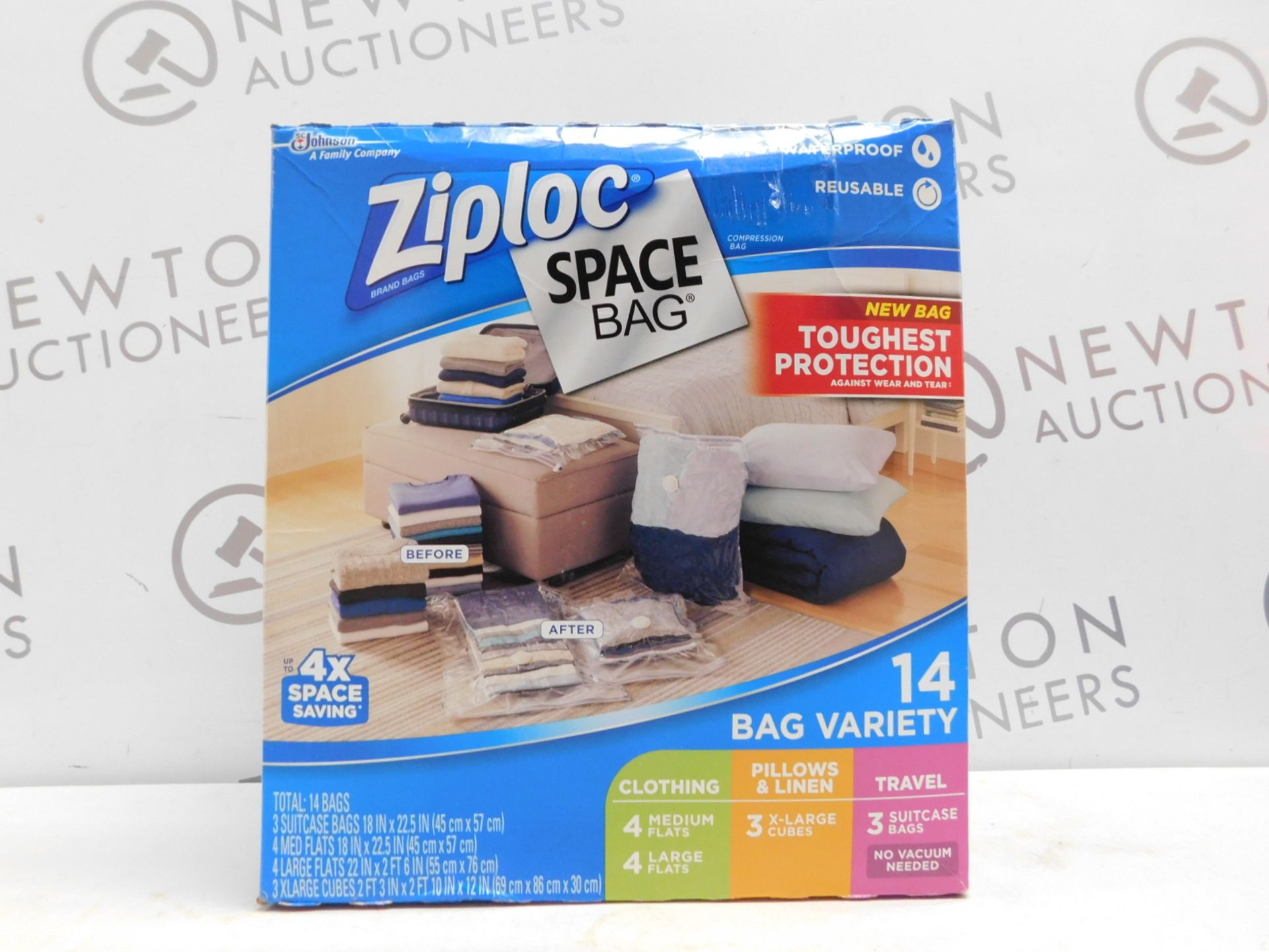 1 BOX OF ZIPLOC SPACE BAG VACCUM SEAL Â£29.99