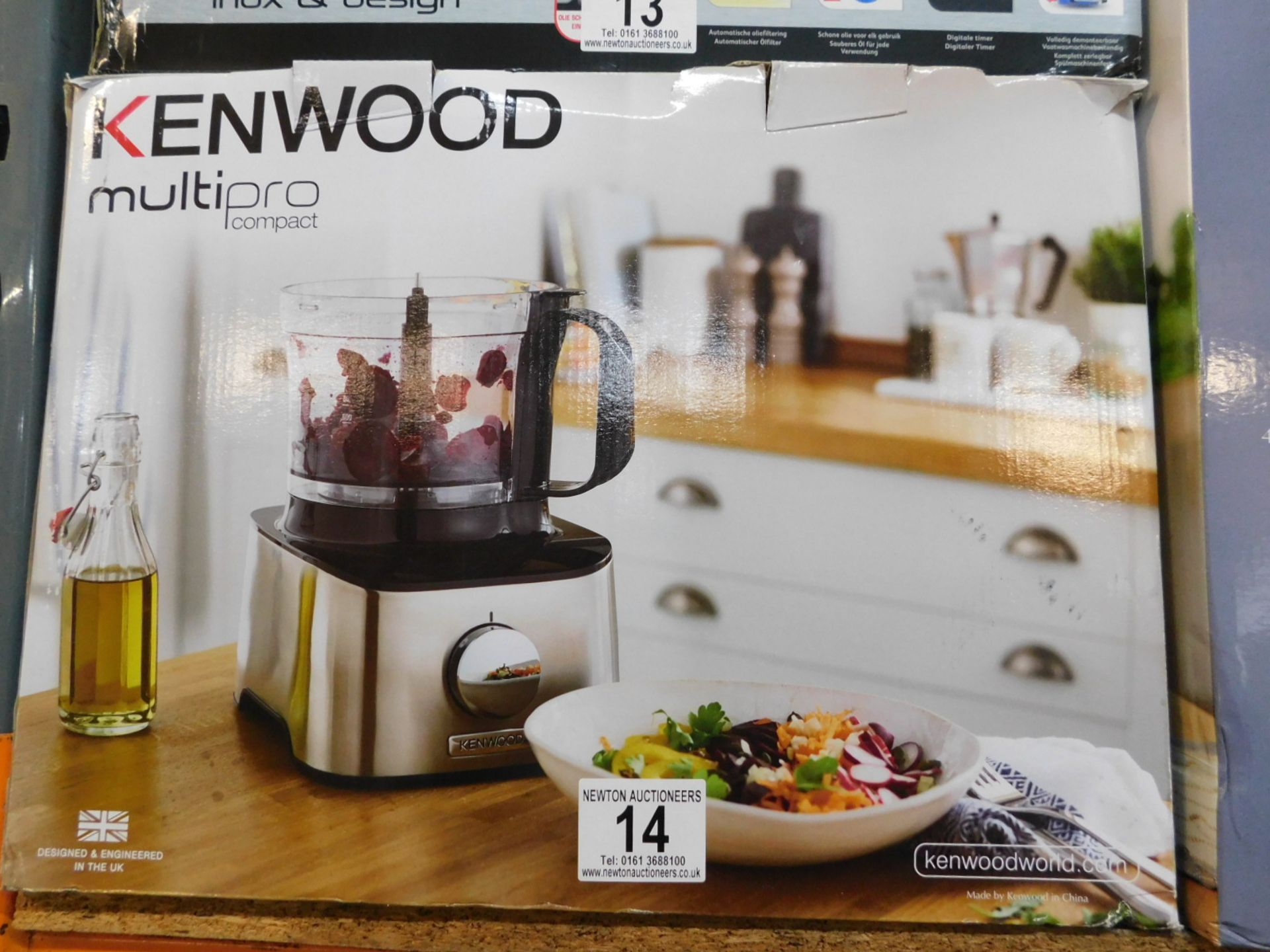 1 BOXED KENWOOD FDM302SS 800W 2.1L MULTI-PRO COMPACT FOOD PROCESSOR RRP Â£129.99