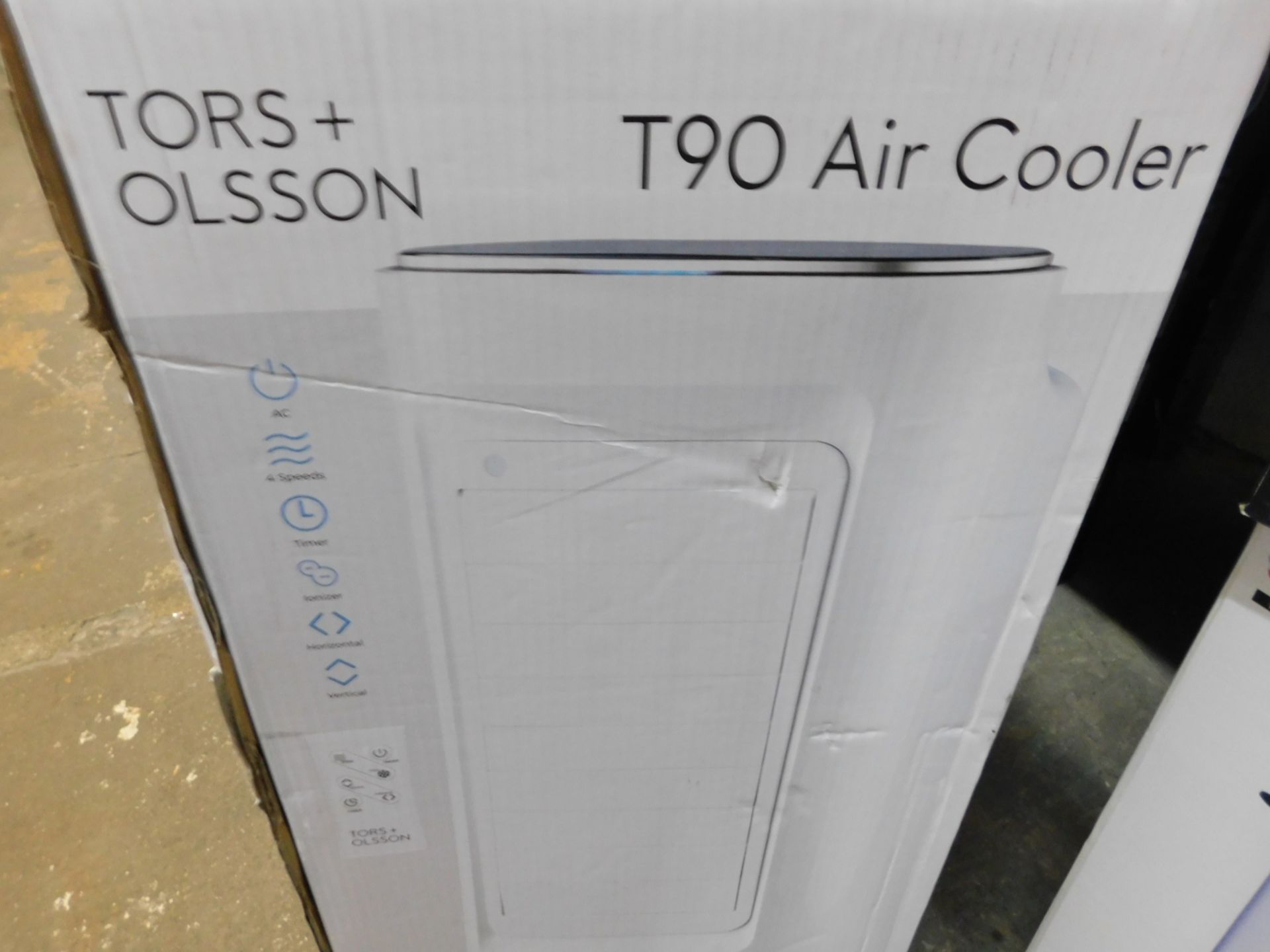 1 BOXED TORS + OLSSON T90 AIR COOLER RRP Â£149.99