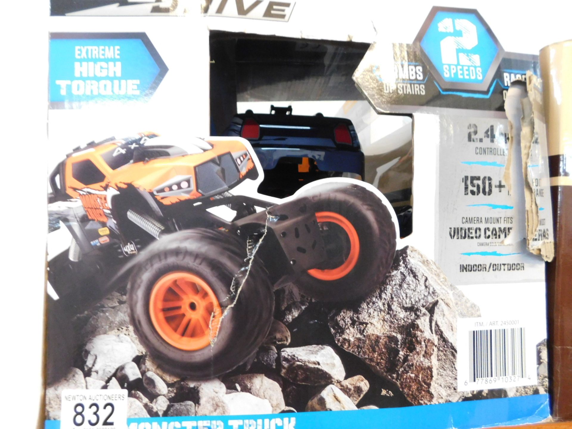 1 BOXED POWER DRIVE REMOTE CONTROL MONSTER TRUCK RRP Â£89.99