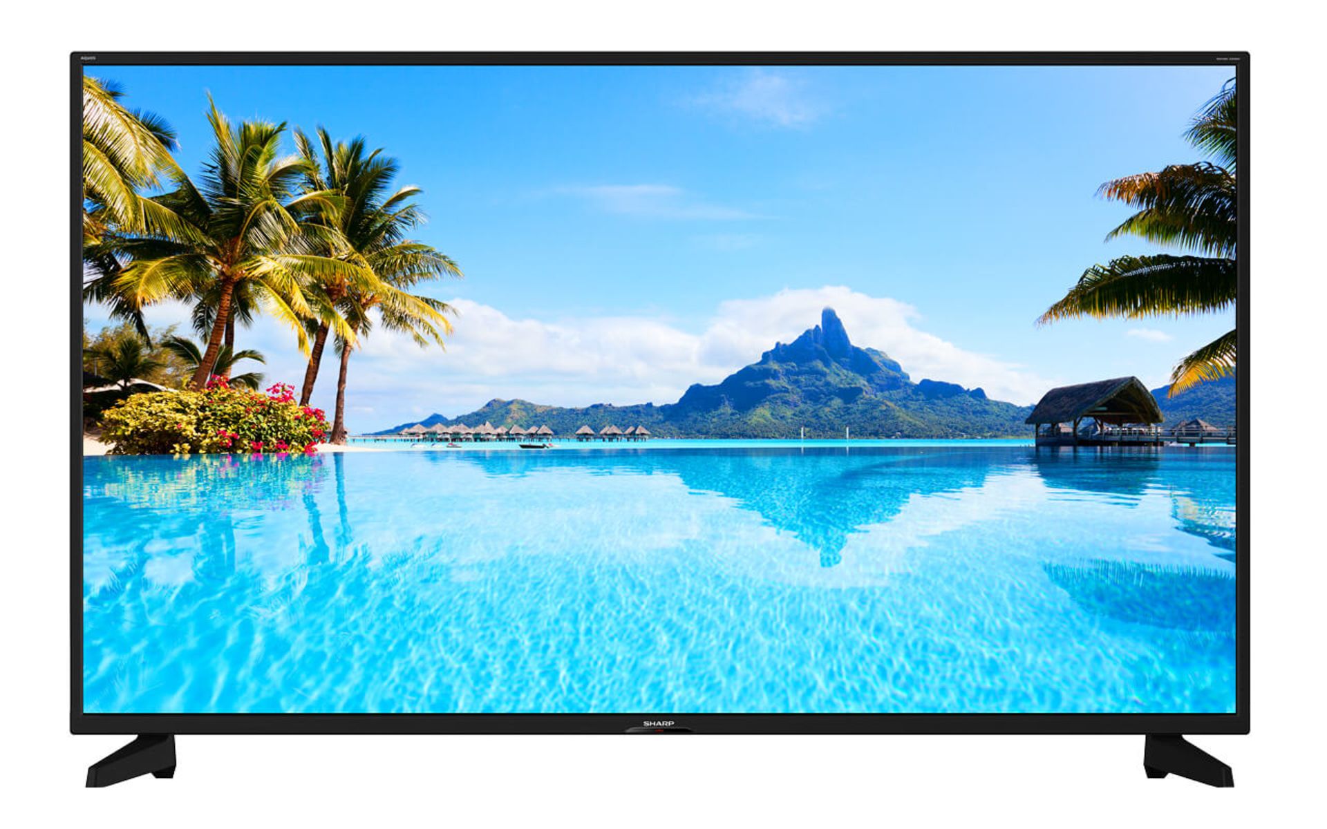1 BOXED SHARP 50" LC-50UI7252K 4K ULTRA HD HDR LED SMART TV WITH STAND & REMOTE RRP Â£599 (