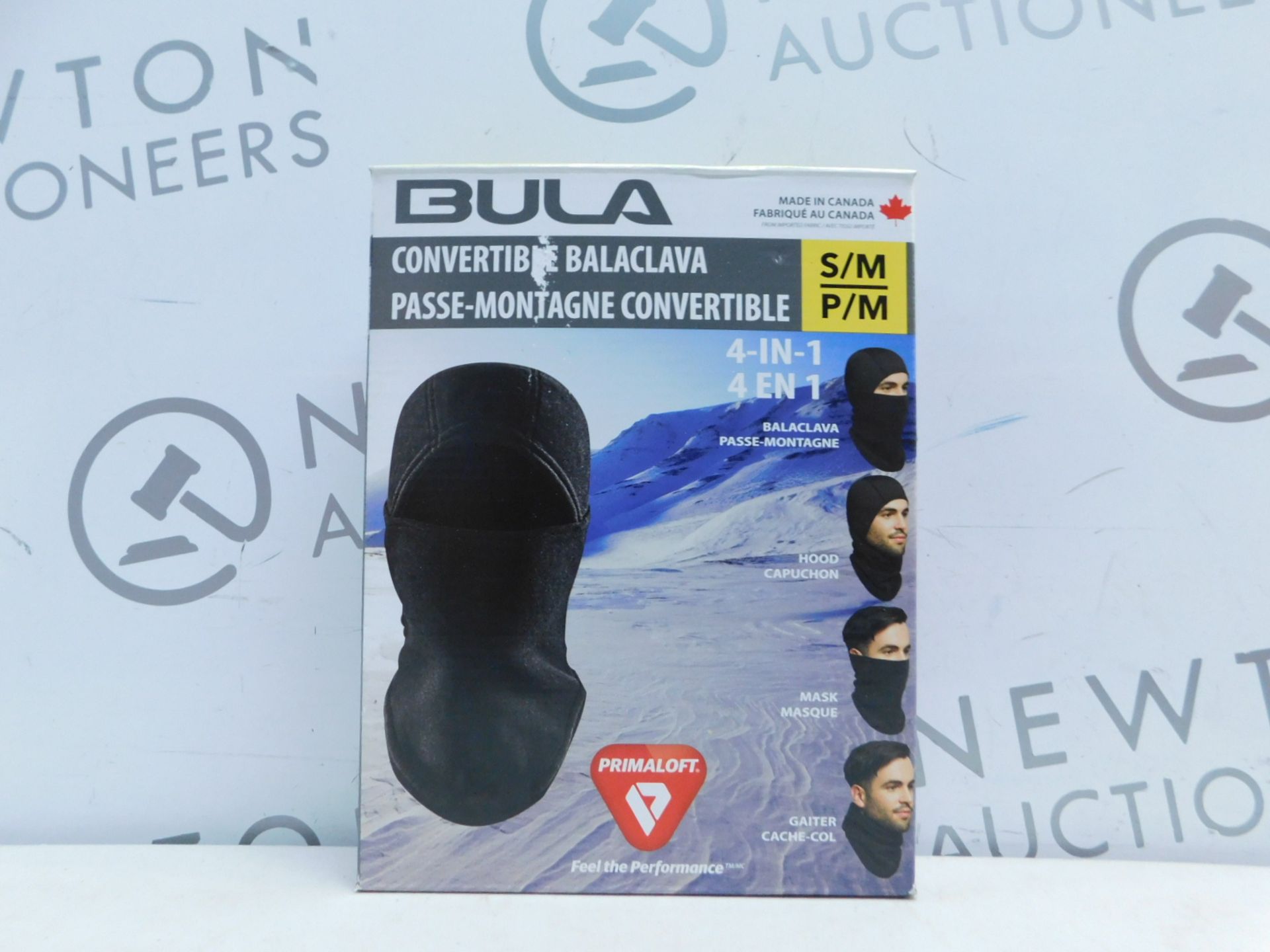 1 BOXED BULA CONVERTIBLE BALACLAVA SIZE S RRP Â£19.99