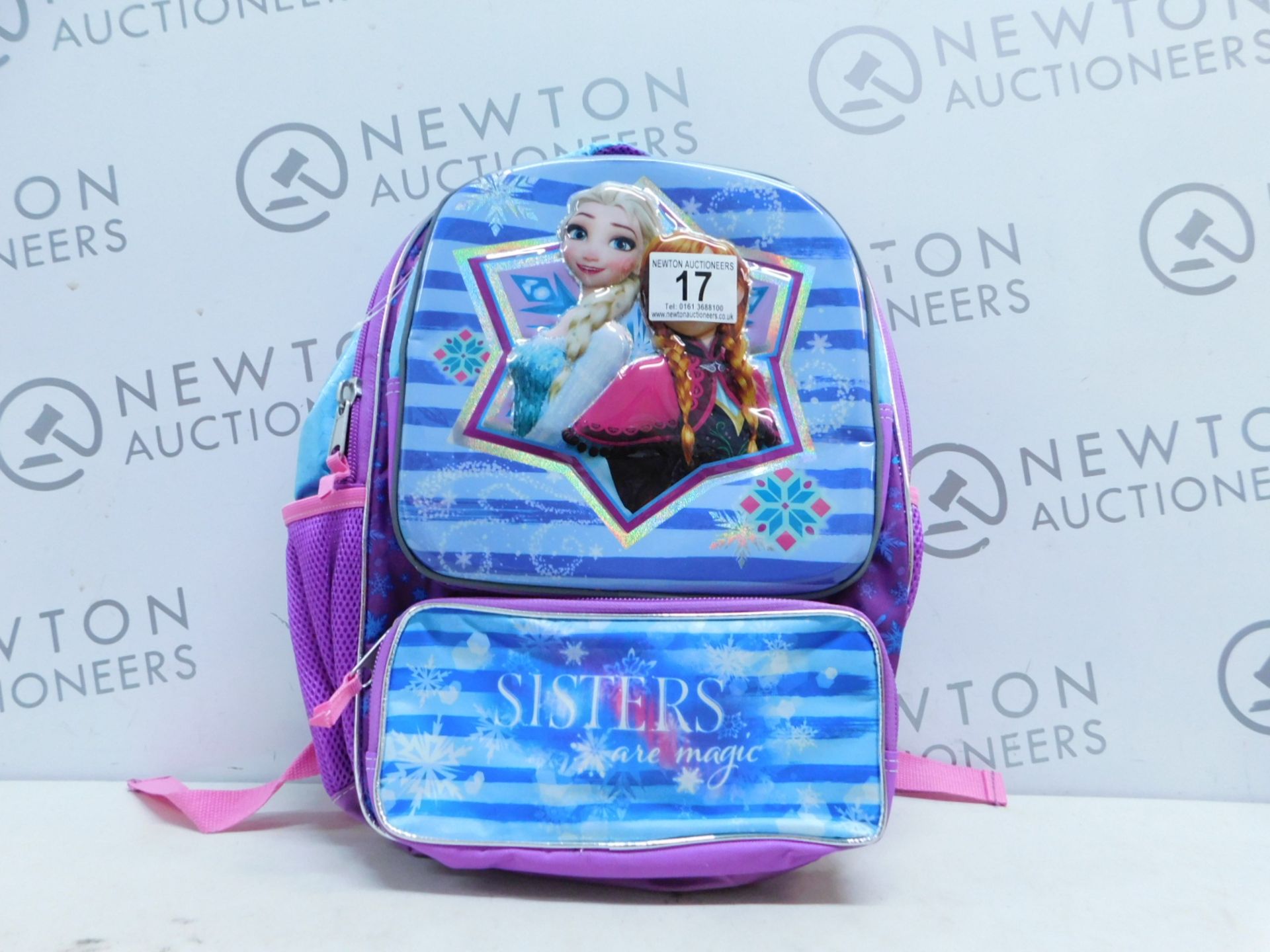 1 DISNEY FROZEN ELSA & ANNA KIDS BACKPACK RRP Â£29.99