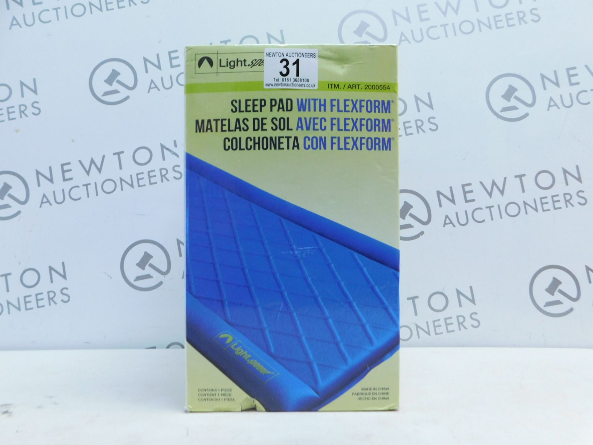 1 BOXED LIGHTSPEED SLEEP PAD WITH FLEXFORM RRP Â£79.99