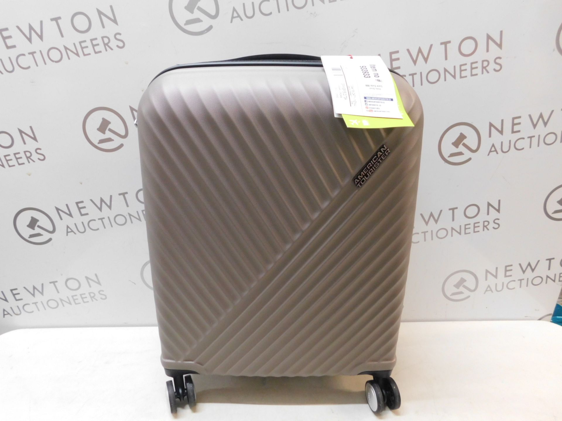 1 AMERICAN TOURISTER VISBY BEIGE COMBI-LOCK HARDSIDE PROTECTION CABIN CASE RRP Â£64.99