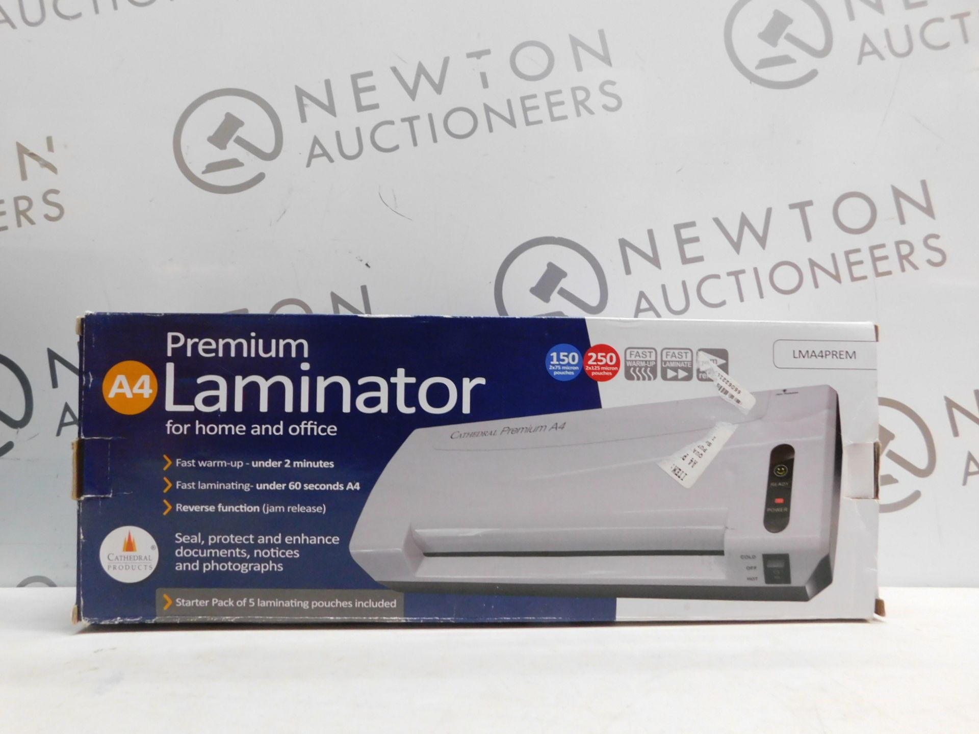 1 BOXED CATHEDRAL PREMIUM PROFESSIONAL A4 LAMINATOR RRP Â£49.99