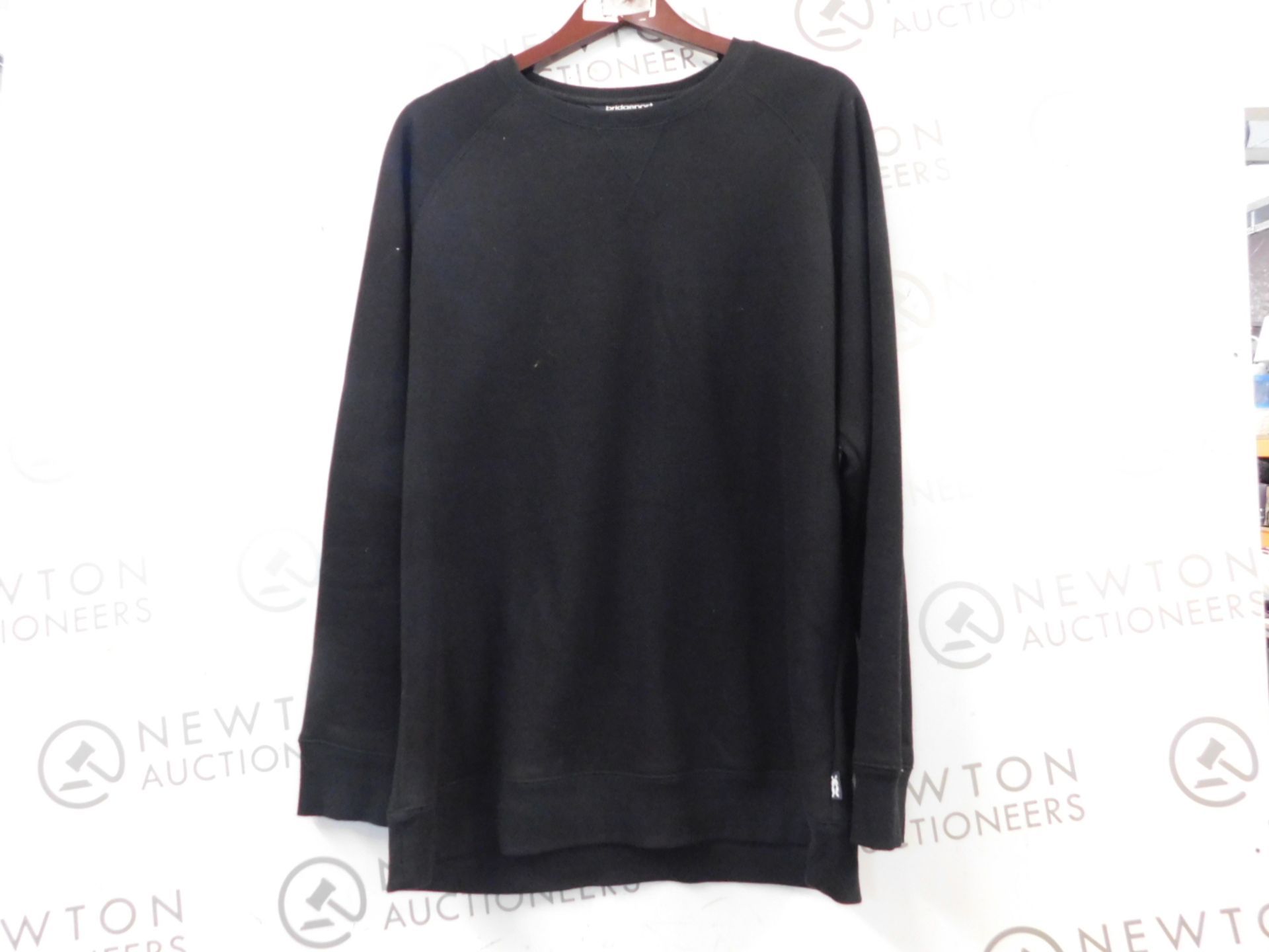 1 BRIDGEPORT COLLECTION WOMENS BLACK CREW NECK JUMPER SIZE M RRP Â£29.99