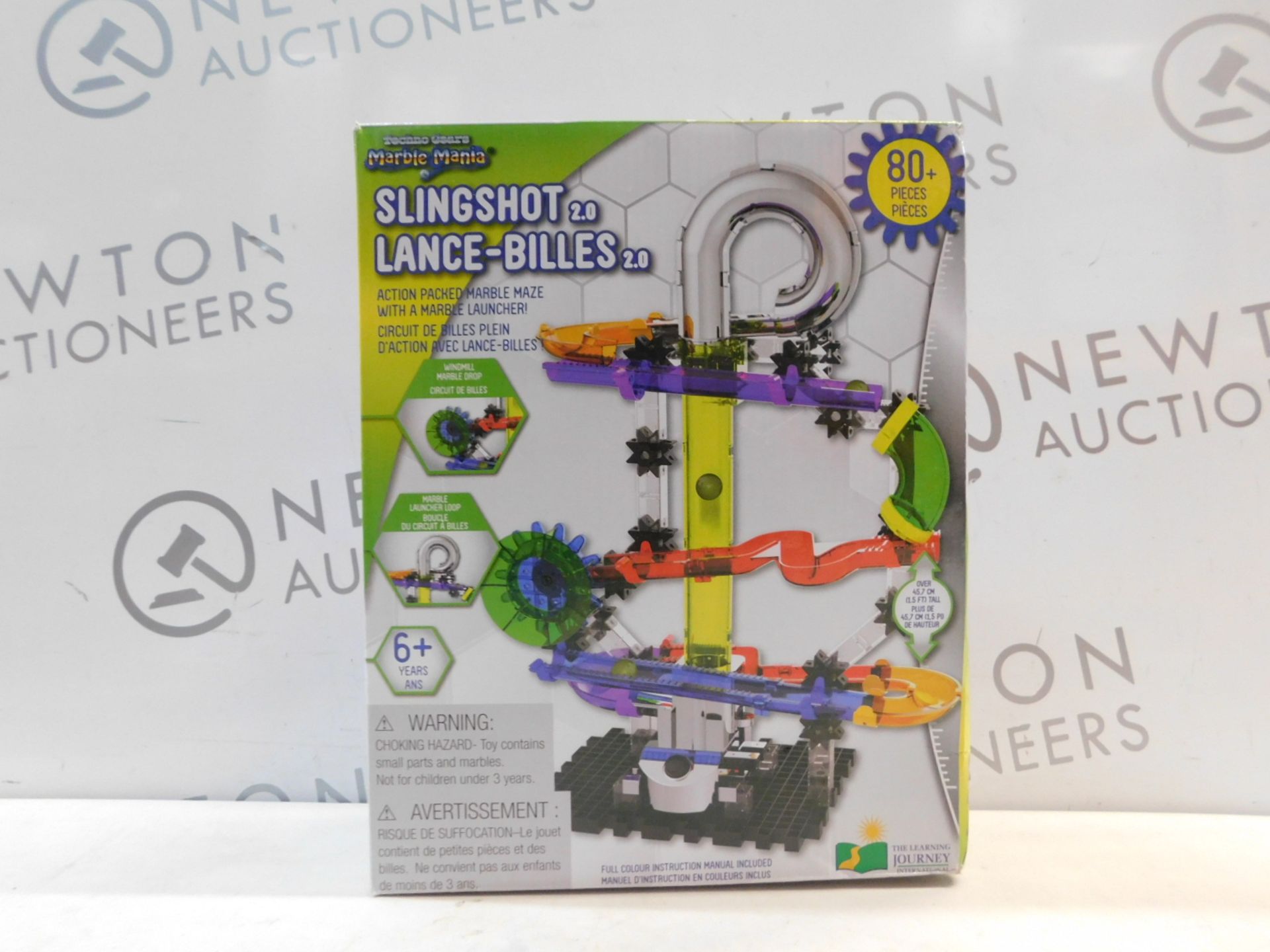 1 BOXED TECHNO GEARS MARBLE MANIA SLINGSHOT RRP Â£29.99