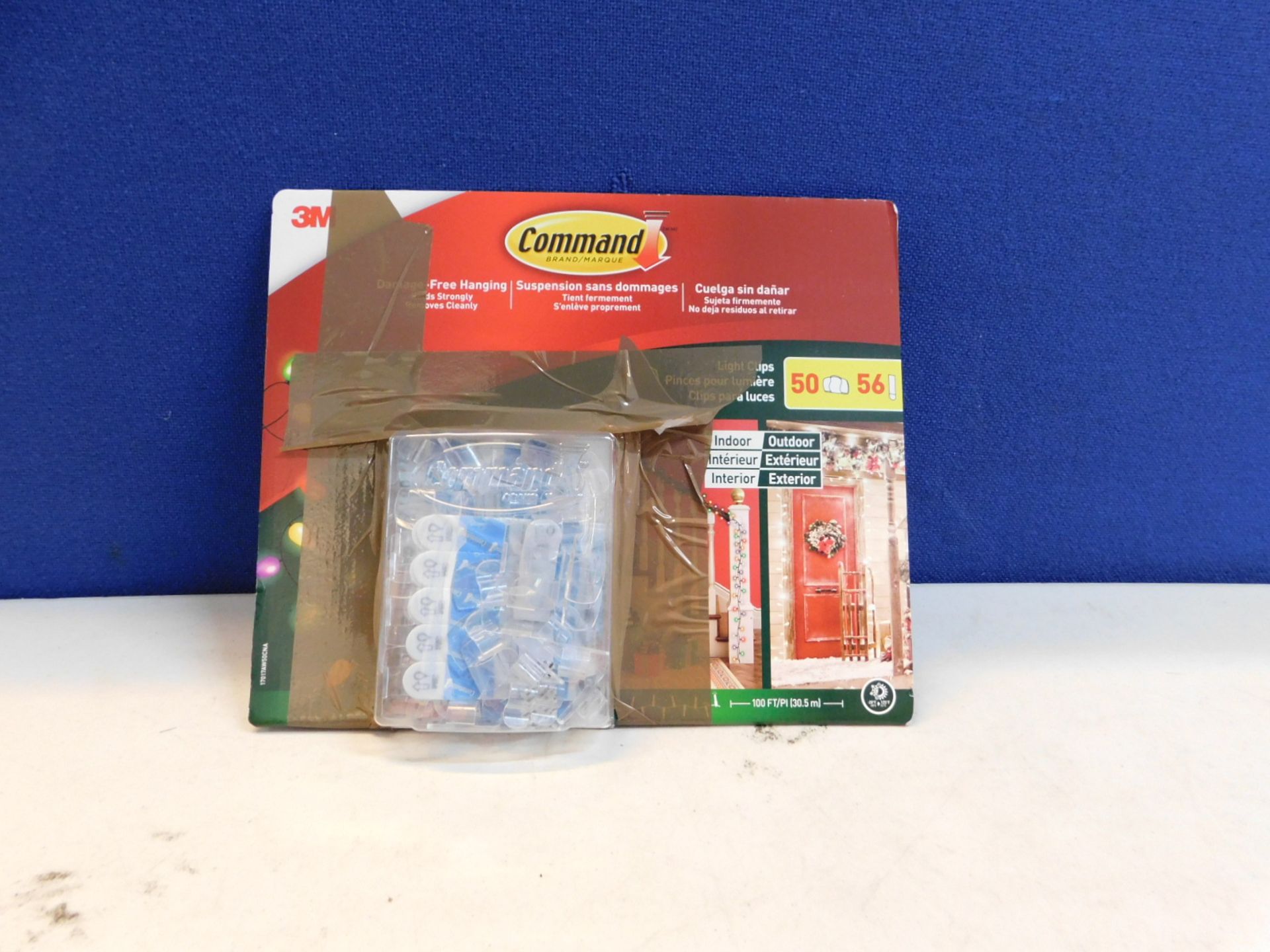 1 PACK OF COMMAND BRAND DAMAGE-FREE HANGING HOOKS RRP Â£24.99